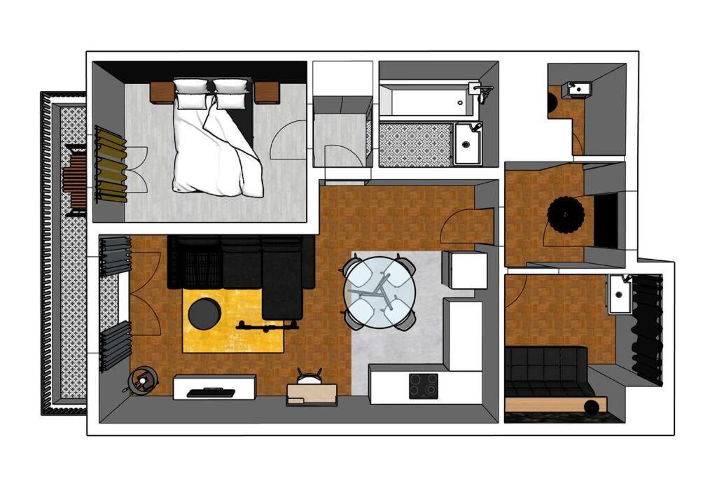 L'ebene-paris, Stade De France, Parking & Balcon Apartment